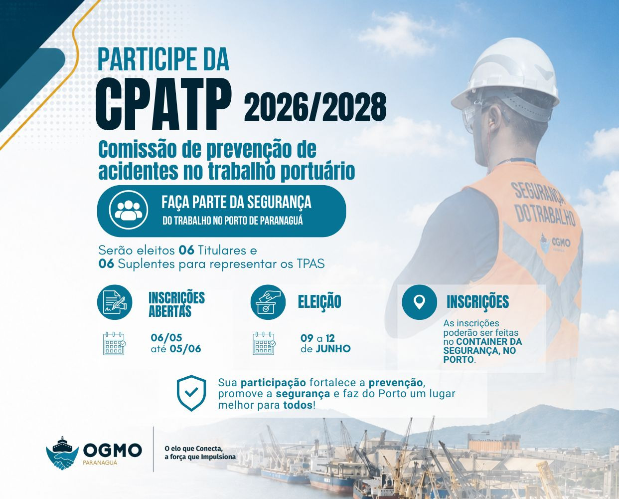 Vem aí a eleição da CPATP